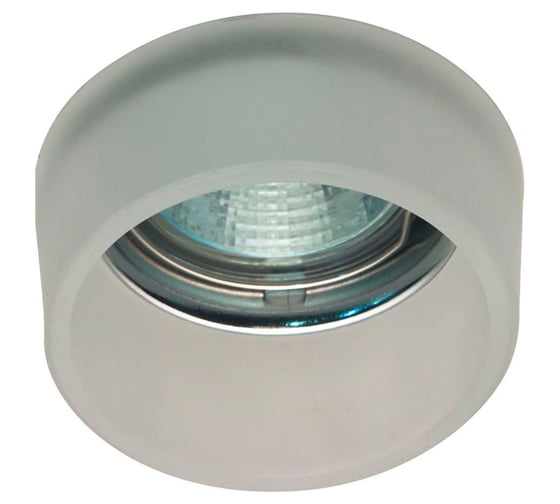 Встраиваемый потолочный светильник FERON MR16, 50W, G5,3, матовый, хром 28186 1