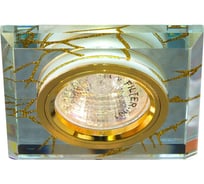 Потолочный светильник FERON MR16, G5.3, прозрачный-золото, золото 28296