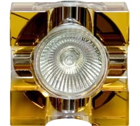 Потолочный светильник FERON MR16, G5.3, с желтым стеклом, хром 19683