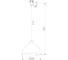 Подвесной светильник TK Lighting 2071 Cap Black черный a065140 2