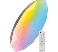 Настенно-потолочный КОСМОС LED светильник DIAMOND-RGB 75Вт 6000Лм с RGB подсветкой KSDiamRGB75W