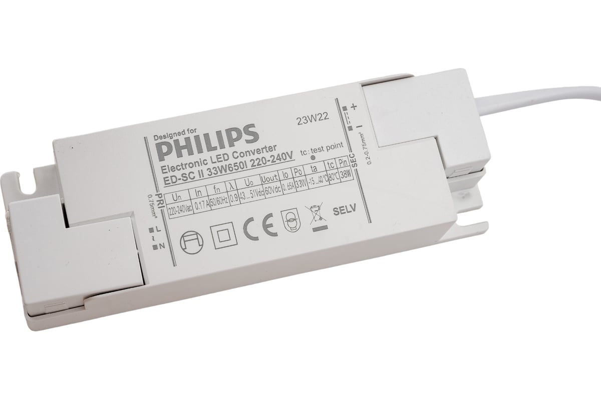 Светодиодный светильник PHILIPS RC048B LED32S/865 PSU W60L60 NOCCFW ...