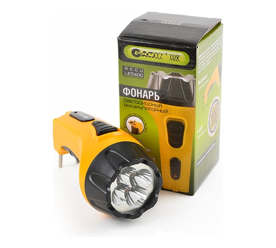 Фонарь Garin LUX Accu LED400 универсальный 14730