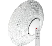Настенно-потолочный КОСМОС управление LED светильник PREMIUM CRYSTAL 75Вт 3000-6500K 6000Лм KSCrys75W