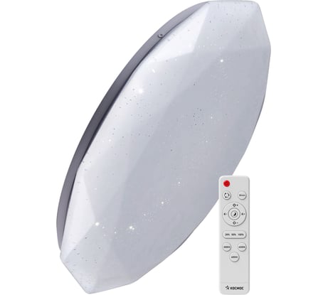 Настенно-потолочный управляемый LED светильник КОСМОС PREMIUM DIAMOND 75Вт 3000-6500K 6250Лм KSDiam75W