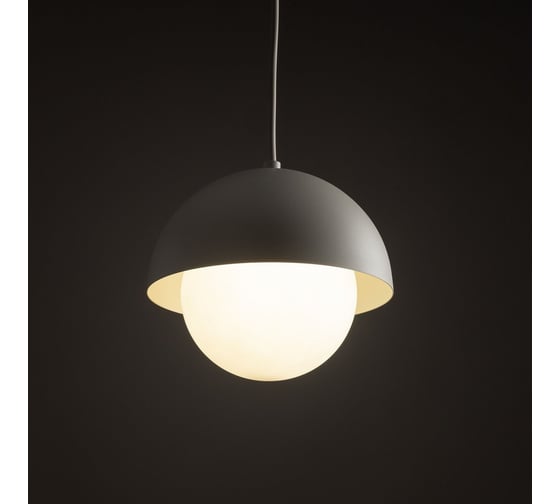 Подвесной светильник TK Lighting со стеклянным плафоном 10205 Bono белый a068320