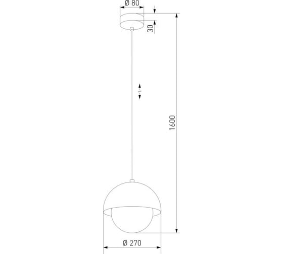 Подвесной светильник TK Lighting со стеклянным плафоном 10274 Bono белый a068321