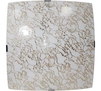 Светильник настенно-потолочный ЭЛЕТЕХ Дельта золото 400x400 НПБ 06-3x60 М68 матовый золото /клипсы штамп металлик 1005405184