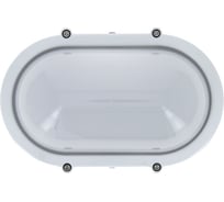 Светодиодный светильник ЖКХ EKF, овал, 8Вт, IP65, металл, белый PWD-LED Proxima PWD-MO-8-4K-IP65-W-LED