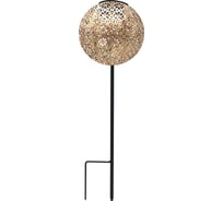 Садовый светильник Smartbuy на солнечной батарее, металл, пластик, 15x15x40 см 2 шт SBF-119