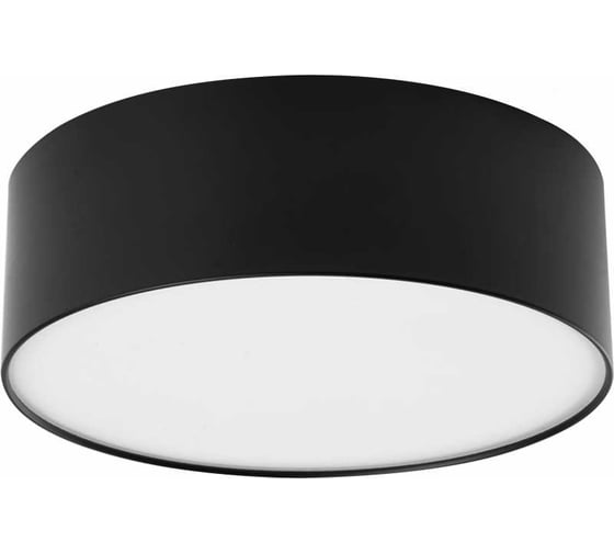 LED панель EKS HANDY круг, 28W, 4000К, черная, 1960Лм, D140_60 мм, 0У-00002906