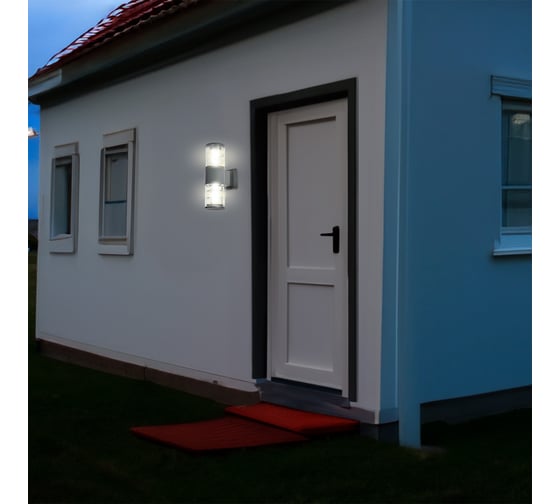 Светильник настенный Smartbuy E27x2 -Grey/IP65 SBL-WLGR2-2E27