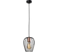 Подвес Rivoli Atena P1, черный/медь, 1хE27, 40W, 120 Б0047367