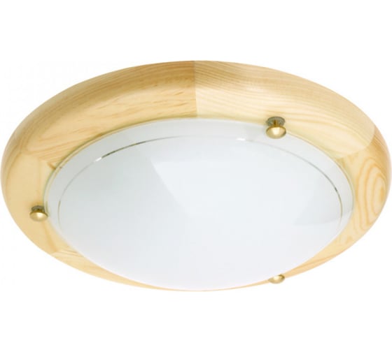Светильник KANLUX TIVA 1030 SDR/ML-SN Тарелка, деревянный 70720