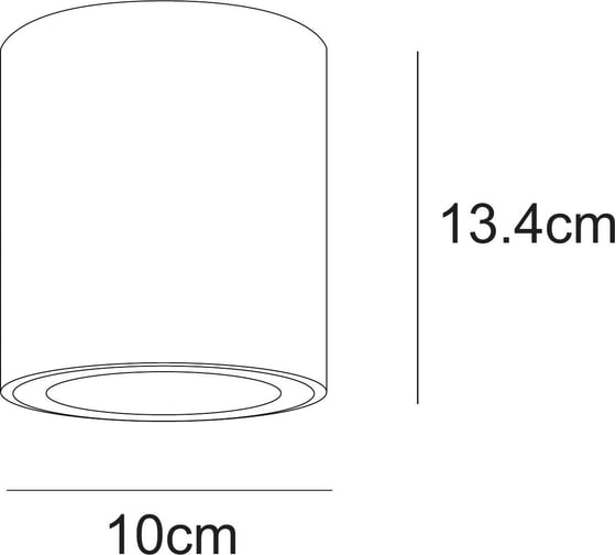 Уличный потолочный светильник ARTE LAMP TORCULAR A1813PF-1BK