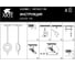 Подвесной светильник ARTE LAMP ASTI A2441SP-1PB 4