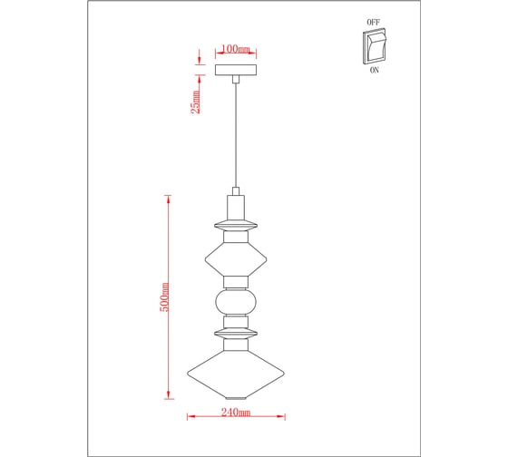 Подвесной светильник ARTE LAMP FIORATO A2442SP-15PB