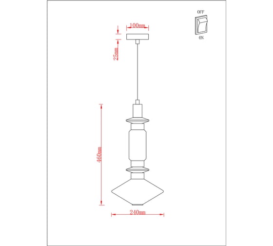 Подвесной светильник ARTE LAMP FIORATO A2442SP-11PB