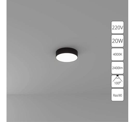 Потолочный светильник ARTE LAMP FADO A6620PL-1BK