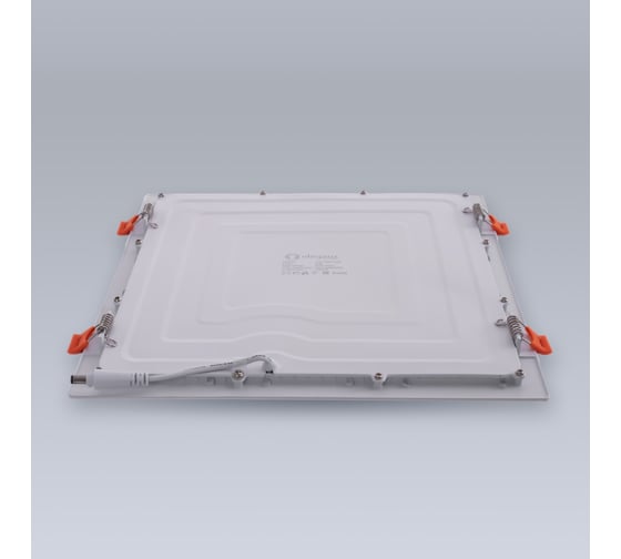 Светодиодная встраиваемая панель ELEGANZ металл белый Квадрат 24W теплая 3000К 220V, 1шт 1445