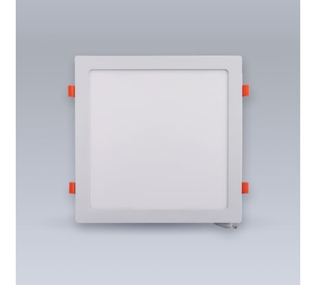 Светодиодная встраиваемая панель ELEGANZ металл белый Квадрат 24W нейтральная 4500К 220V, 1шт 1444