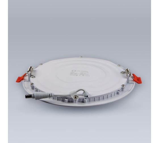 Светодиодная встраиваемая панель ELEGANZ металл белый Круг 15W холодная 6000К 220V, 1шт 1472