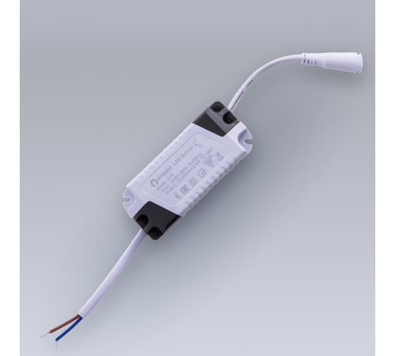 Светодиодная встраиваемая панель ELEGANZ металл белый Круг 24W теплая 3000К 220V, 1шт 1481