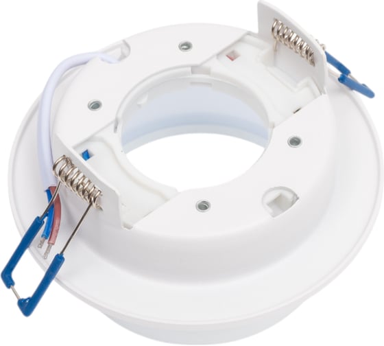 Светильник встраиваемый Ecola GX53 H4 SP5372 спот с полосой Белый матовый 110x65 (к+) SR532WECB