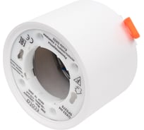 Светильник встраиваемый Ecola GX53 SP5375 спот без обода Белый матовый 82x60 (к+) SR535WECB