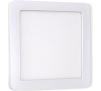 Встраиваемый (LED) светильник Smartbuy DL квадратный пластик -18Вт/6500K/IP40 SBL-DLSqp-18-65