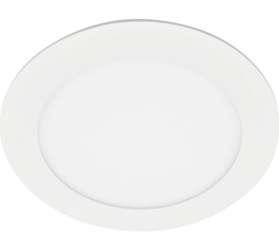 Встраиваемый (LED) светильник Smartbuy DL круглый пластик -18Вт/6500K/IP40 SBL-DLp-18-65 1