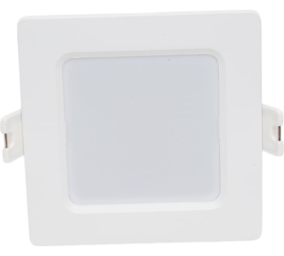 Встраиваемый (LED) светильник Smartbuy DL квадратный пластик -6Вт/6500K/IP40 SBL-DLSqp-6-65