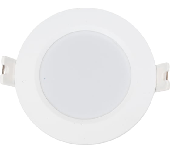 Встраиваемый (LED) светильник Smartbuy DL круглый пластик -6Вт/4000K/IP40 SBL-DLp-6-40