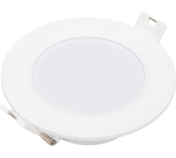 Встраиваемый (LED) светильник Smartbuy DL круглый пластик -6Вт/4000K/IP40 SBL-DLp-6-40
