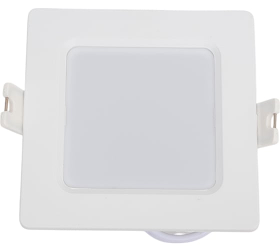 Встраиваемый (LED) светильник Smartbuy DL квадратный пластик -6Вт/4000K/IP40 SBL-DLSqp-6-40