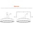Промышленный светильник Wolta LED 100Вт 19000лм 5700K IP65 UFO-100W/03 6