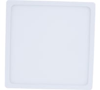 Светодиодный светильник KRASO белый корпус ЖКХ 18Вт квадратный корпус 6000К 1700Лм IP20 HPNL-S18
