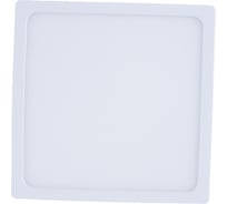 Светодиодный светильник KRASO белый корпус ЖКХ 12Вт квадратный корпус 6000К 960Лм IP20 HPNL-S12