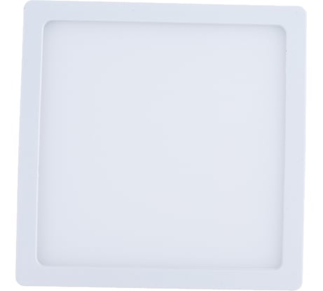 Светодиодный светильник KRASO белый корпус ЖКХ 9Вт квадратный корпус 6000К 720Лм IP20 HPNL-S9