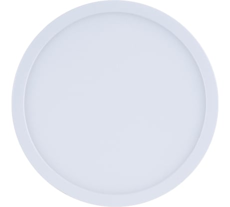 Светодиодный светильник KRASO белый корпус ЖКХ 12Вт (120х120х25мм) круглый корпус 6000К 960Лм IP20 HPNL-R12