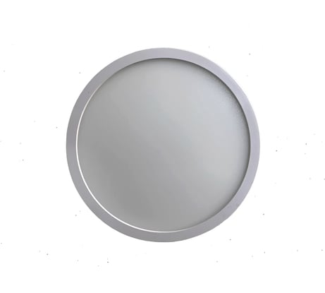 Светодиодный светильник KRASO белый корпус ЖКХ 18Вт круглый корпус 6000К 1700Лм IP20 HPNL-R18