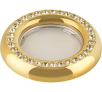 Декоративный встраиваемый светильник Fametto серия Vernissage DLS-V101 GU5.3 GOLD 10722