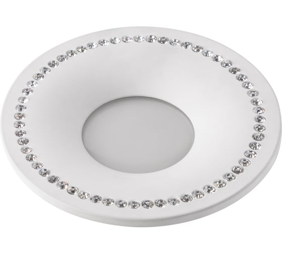 Декоративный встраиваемый светильник Fametto серия Vernissage DLS-V103 GU5.3 WHITE 10727