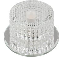 Декоративный встраиваемый светильник Fametto серия Fiore DLS-F110 G9 GLASSY CLEAR 10123
