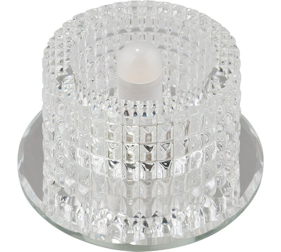 Декоративный встраиваемый светильник Fametto серия Fiore DLS-F110 G9 GLASSY CLEAR 10123 1