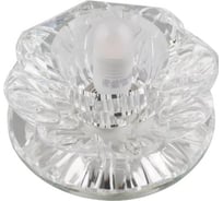 Декоративный встраиваемый светильник Fametto серия Fiore DLS-F101 G9 GLASSY CLEAR 9975