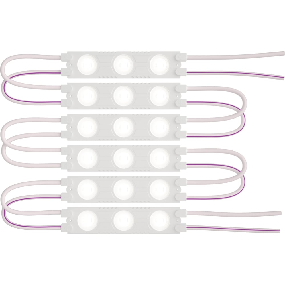 Светодиодные LED-модули ЭРА MZ2835-03-12V-2835-IP65-5m-6500, 50/800 ...