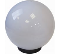 Садово-парковый светильник ЭРА НТУ 0160251 шар, белый, D=250mm, Е27, 6/48 Б0048736