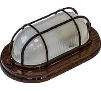 Светильник ЭРА НБО 0460022 Кантри дерево/стекло, решетка Б0048418