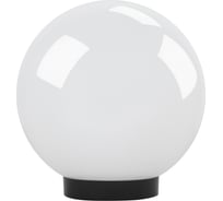Садово-парковый светильник ЭРА НТУ 0160201 шар, белый, D=200mm, Е27, 6/90 Б0048735